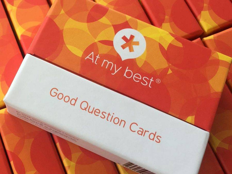At My Best Good Question Cards